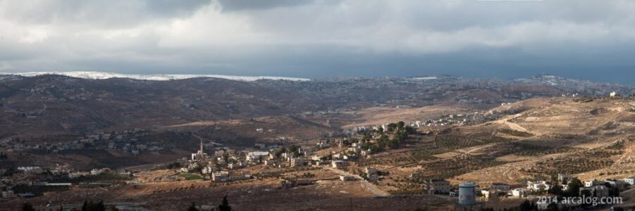 Bethlehem in snow
