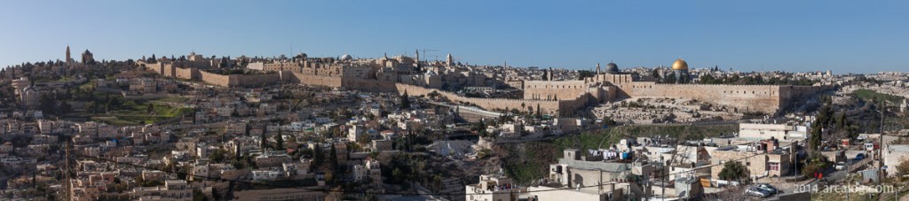 Jerusalem from the Hill of Corruption