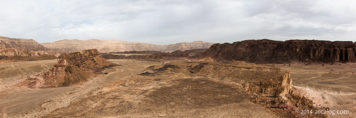 Timnah Valley Panorama