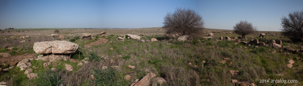 Dolmen Field in Golan