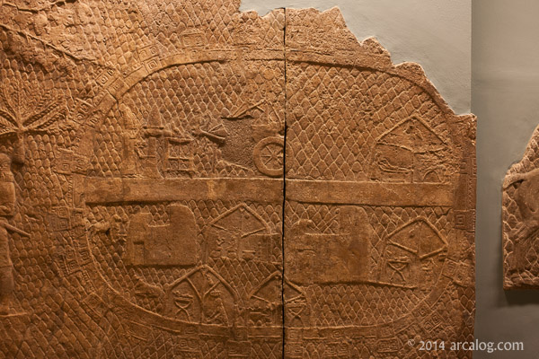 Assyrian Encampment Lachish Relief