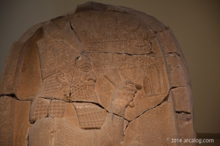 Essarhaddon with his gods