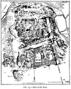 Koldeway – Excavations at Babylon_Page_053 Plan of the Kasr in Babylon