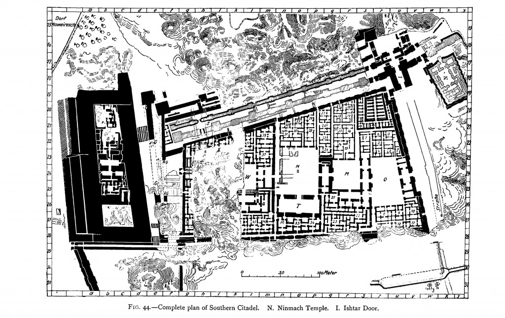 Southern citadel in Babylon