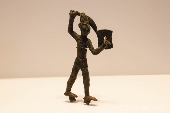 Bronze figurine from Megiddo