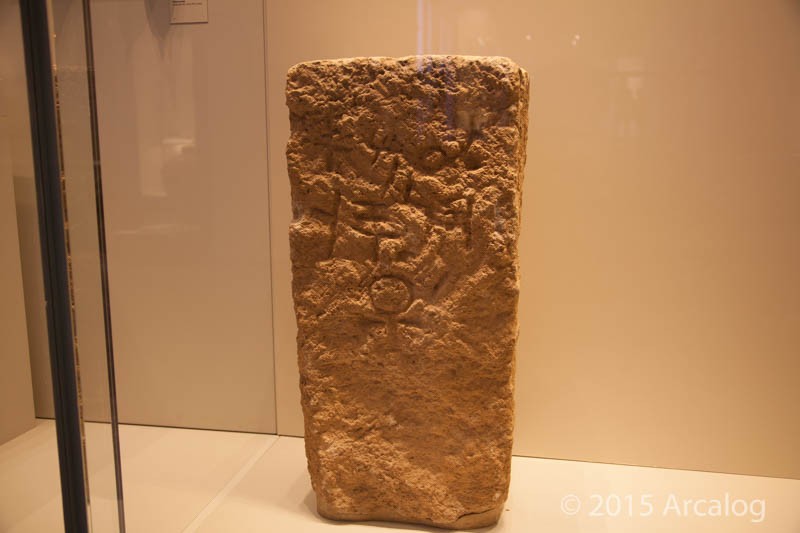 Achziv Tombstone with Ankh Symbol